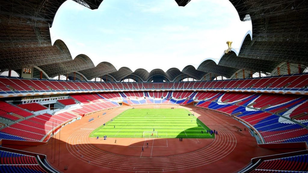Sân vận động Rungrado 1/5 với sức chứa thực tế khoảng 114.000 người