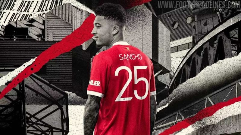 Số áo Sancho tại Man United đã được lộ diện