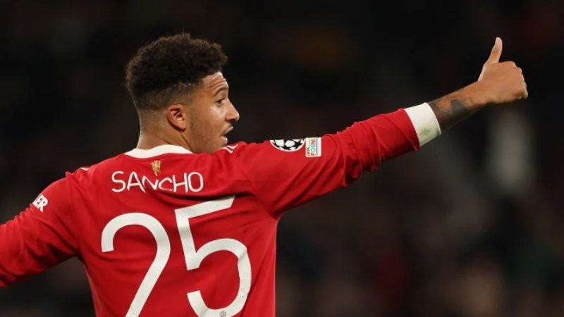 Sancho có cơ hội ra sân cho Man United tại Old Trafford