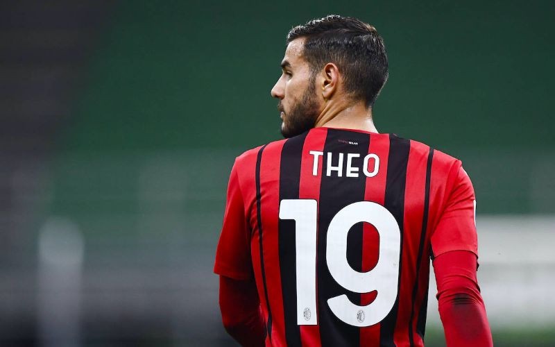 Số áo Theo Hernandez thi đấu cho Milan 